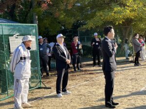 【大磯学区ソフトボール大会へ】